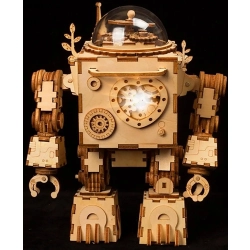 Grający Robot Steampunk